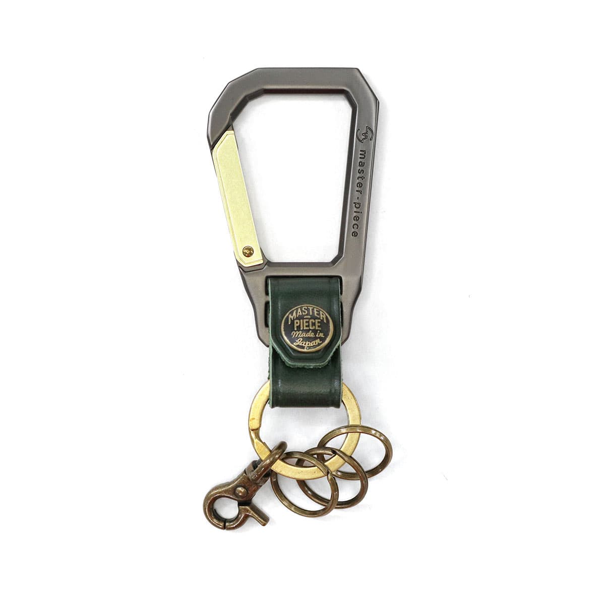 正規取扱店】 master-piece マスターピース CARABINER キーホルダー