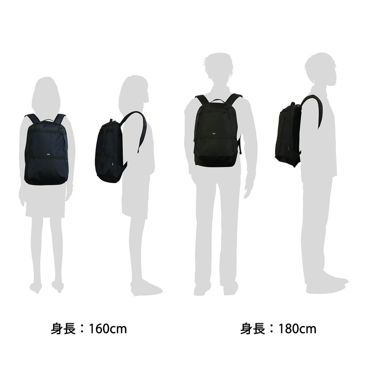 CIE シー GRID BACKPACK-01 バックパック 031800｜【正規販売店】カバン・小物の専門店のギャレリアモール