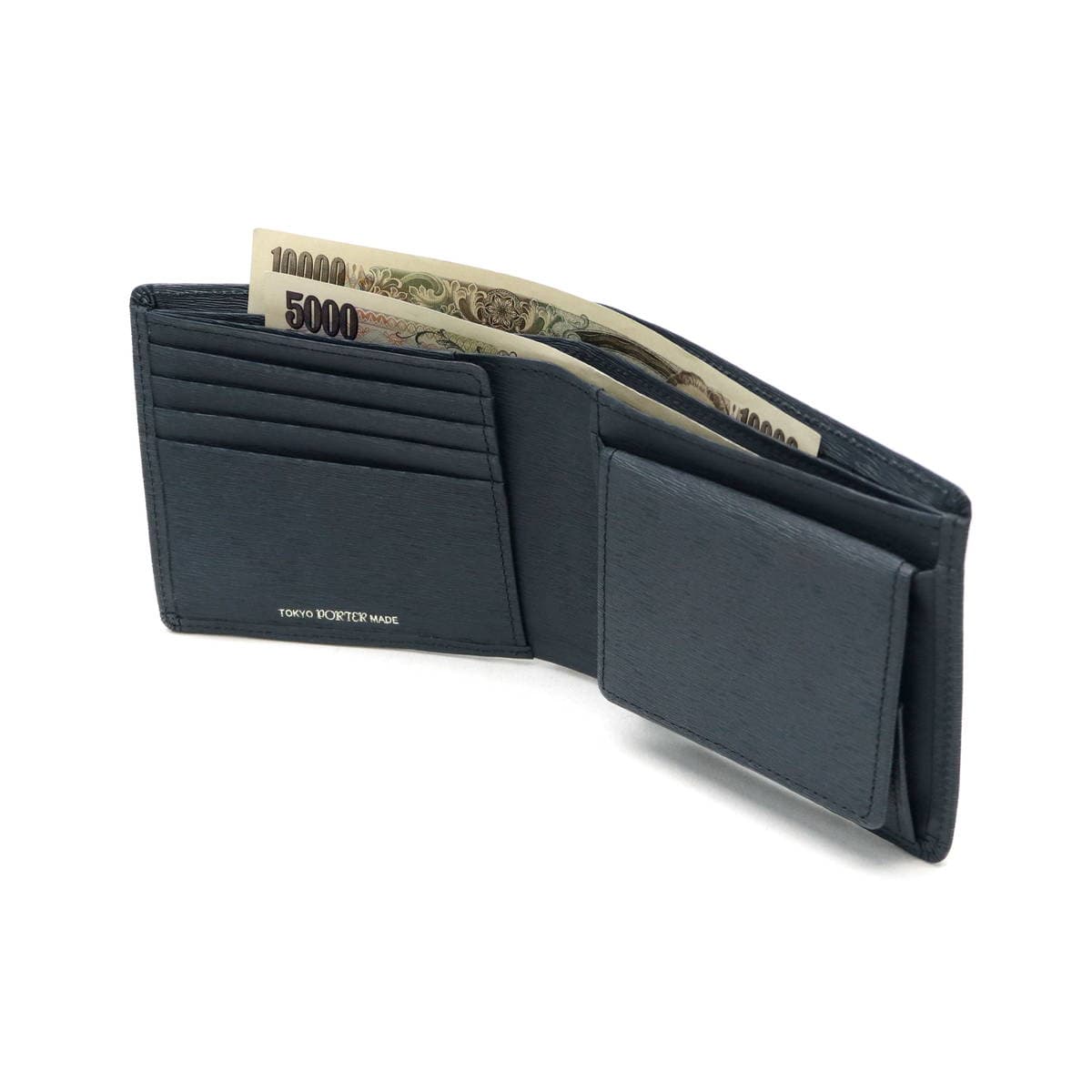 【色: ブラック】ポーター 吉田カバン 二つ折り財布 CURRENT カレント