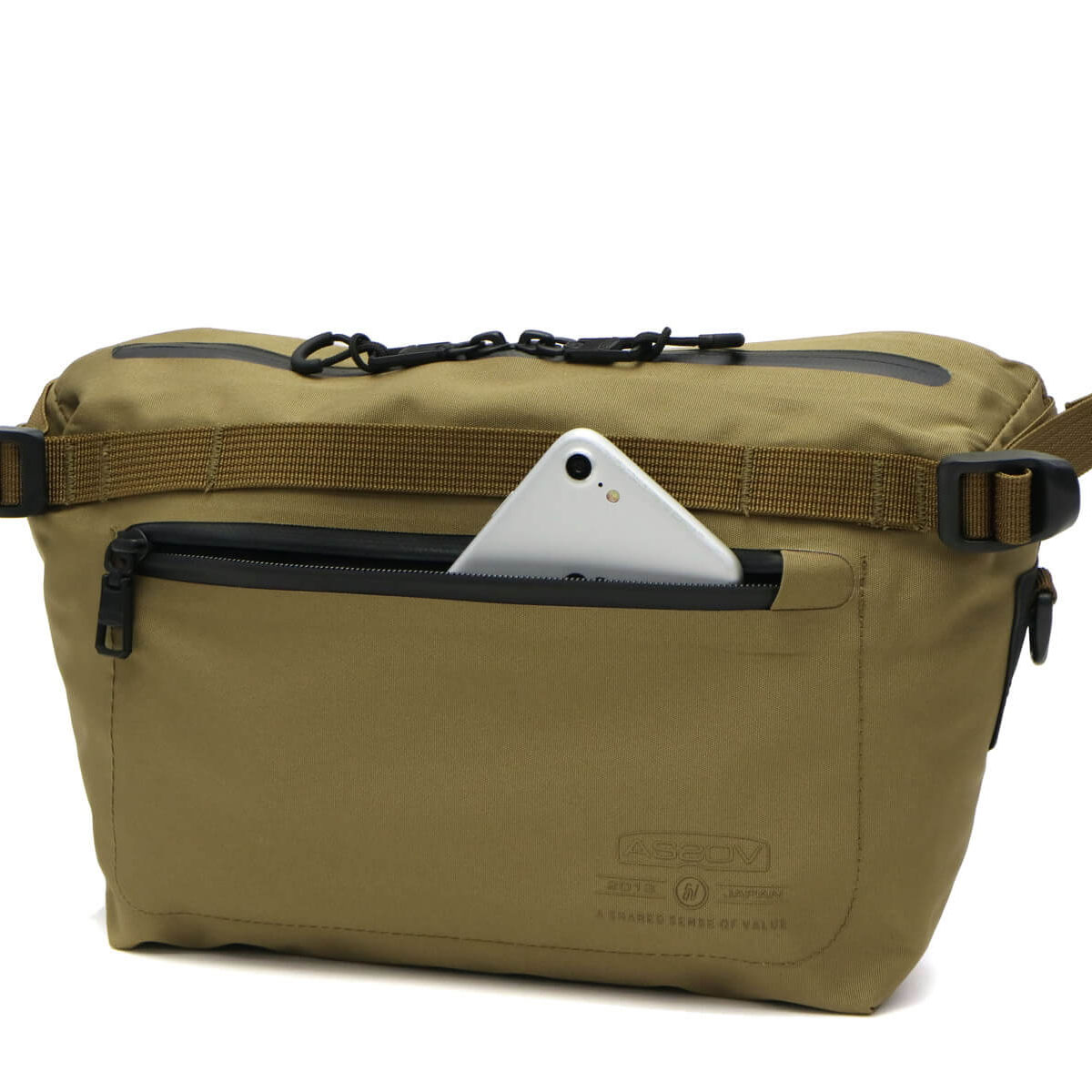 AS2OV アッソブ WATER PROOF CORDURA 305D FANNY PACK 141607｜【正規