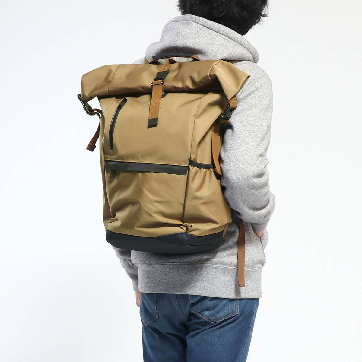 AS2OV アッソブ WATER PROOF CORDURA 305D ROLL BACKPACK 141609