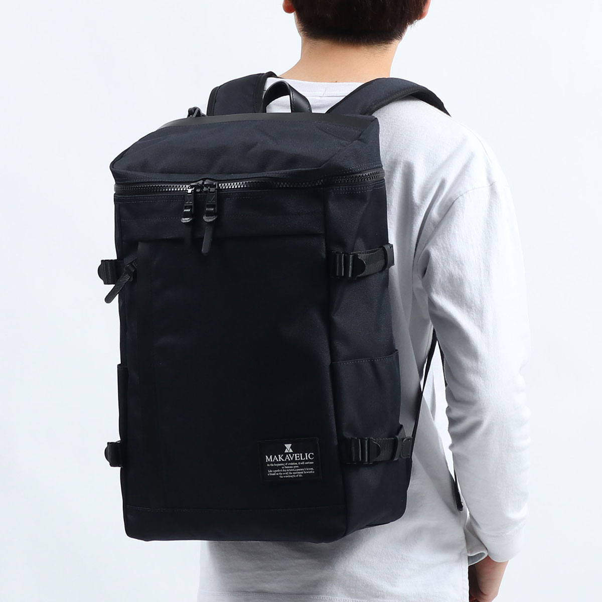 MAKAVELIC】CHASE RECTANGLE DAYPACK-