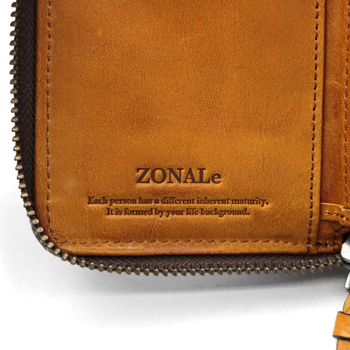 ゾナール 二つ折り財布 ZONALe 小銭入れ付き ORLO オルロ BOX型小銭