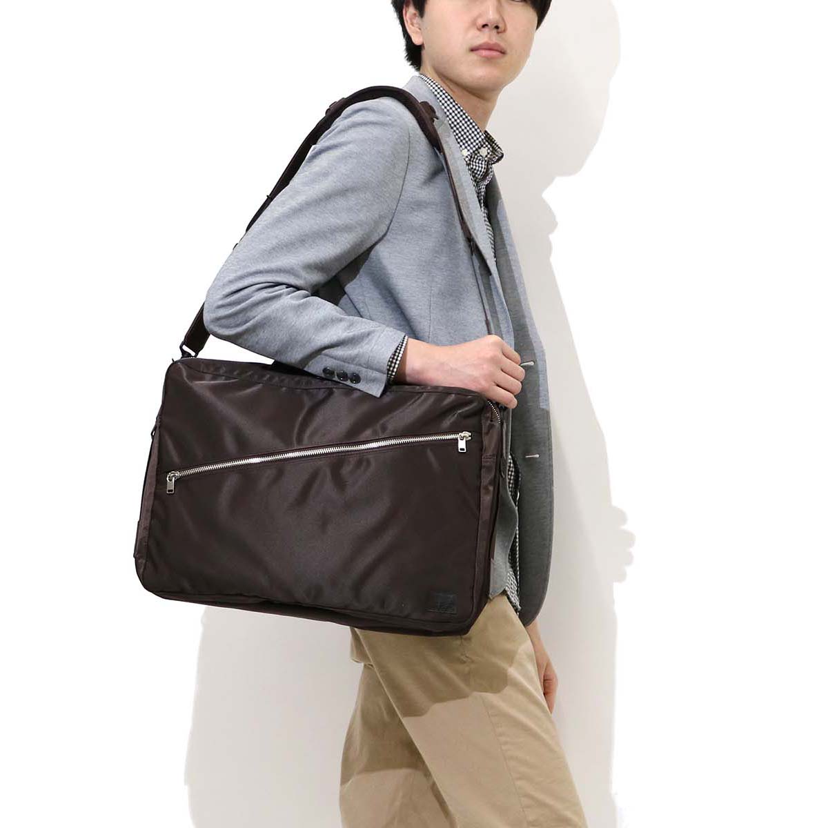 ビジネス【美品】ポーター  リフト  3way ブリーフケース ビジネスバッグ