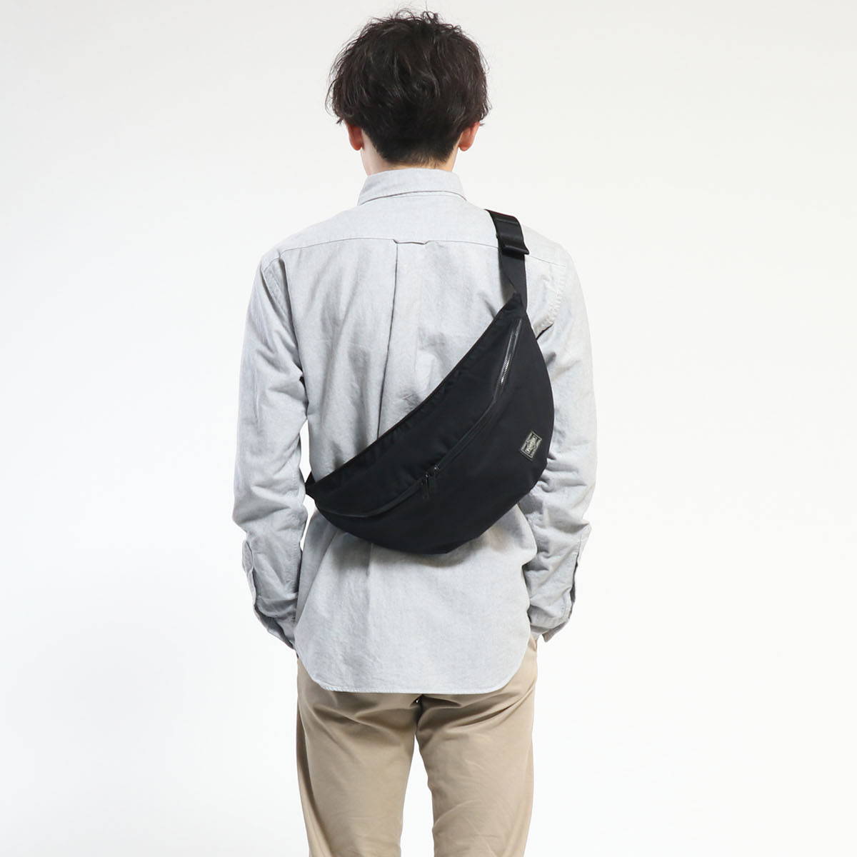 ポーター グレージュ ウエストバッグ(L) 885-05166 吉田カバン PORTER