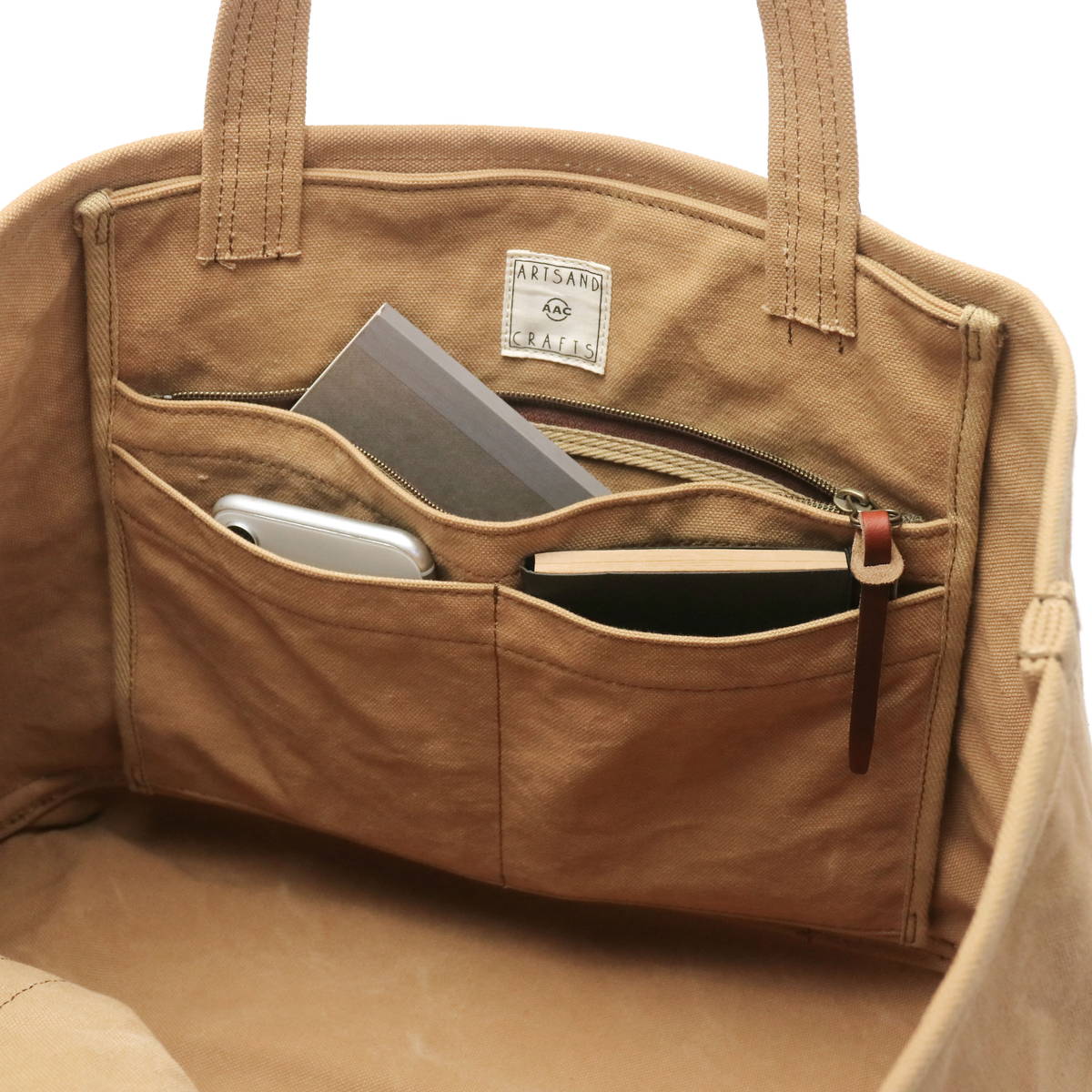 ARTS&CRAFTS アーツアンドクラフツ AGING CANVAS BASIC TOTE トート 