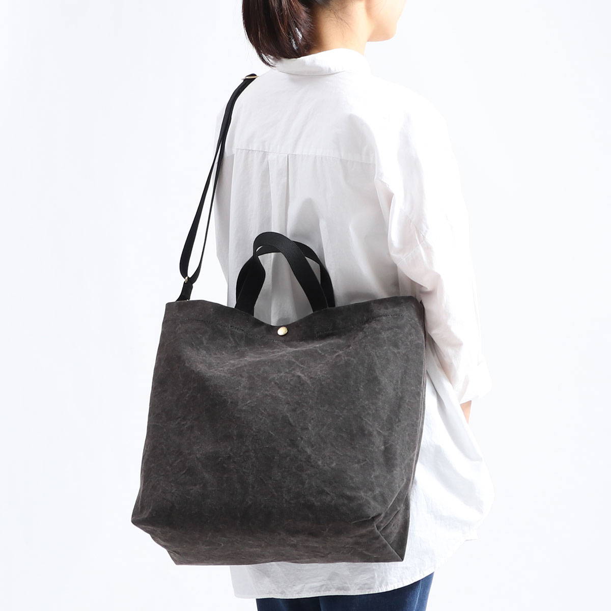 ARTS&CRAFTS アーツアンドクラフツ #9 CANVAS 2WAY WIDE TOTE 2WAY