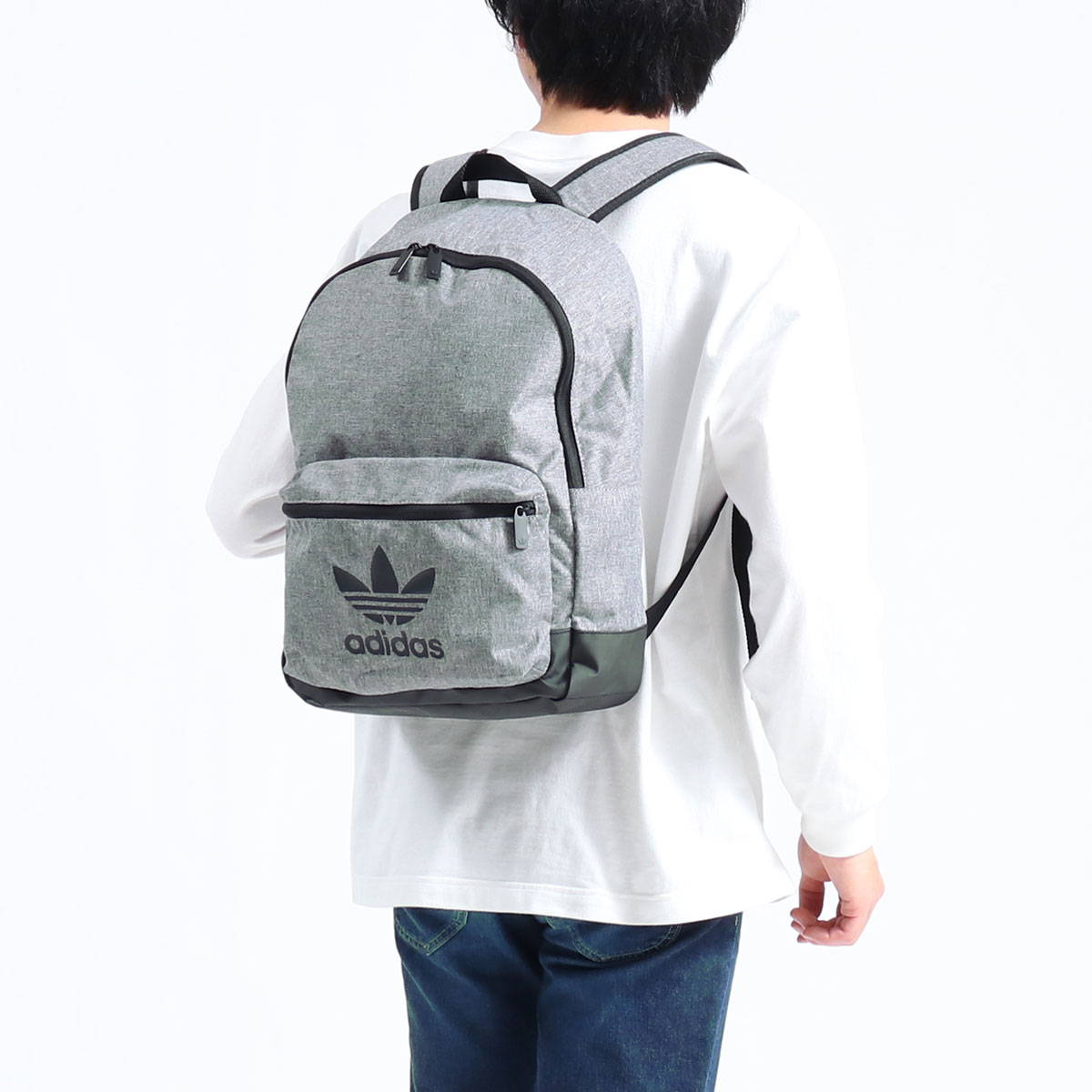 adidas grey backpack