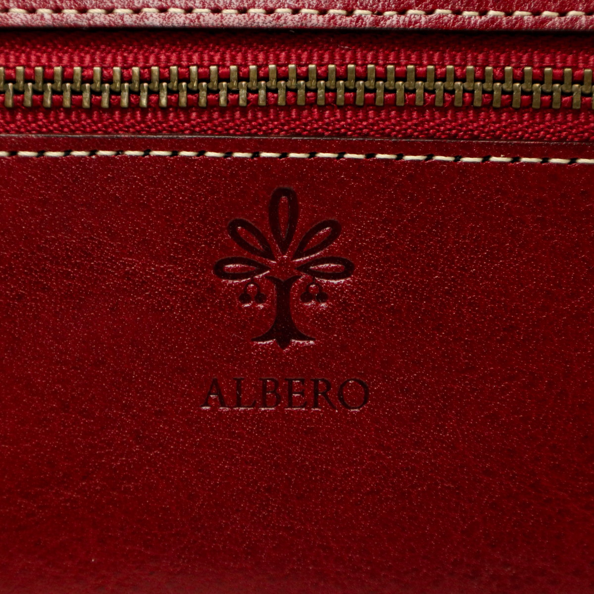 ALBERO アルベロ OLDMADRAS オールドマドラス L字ファスナー長財布