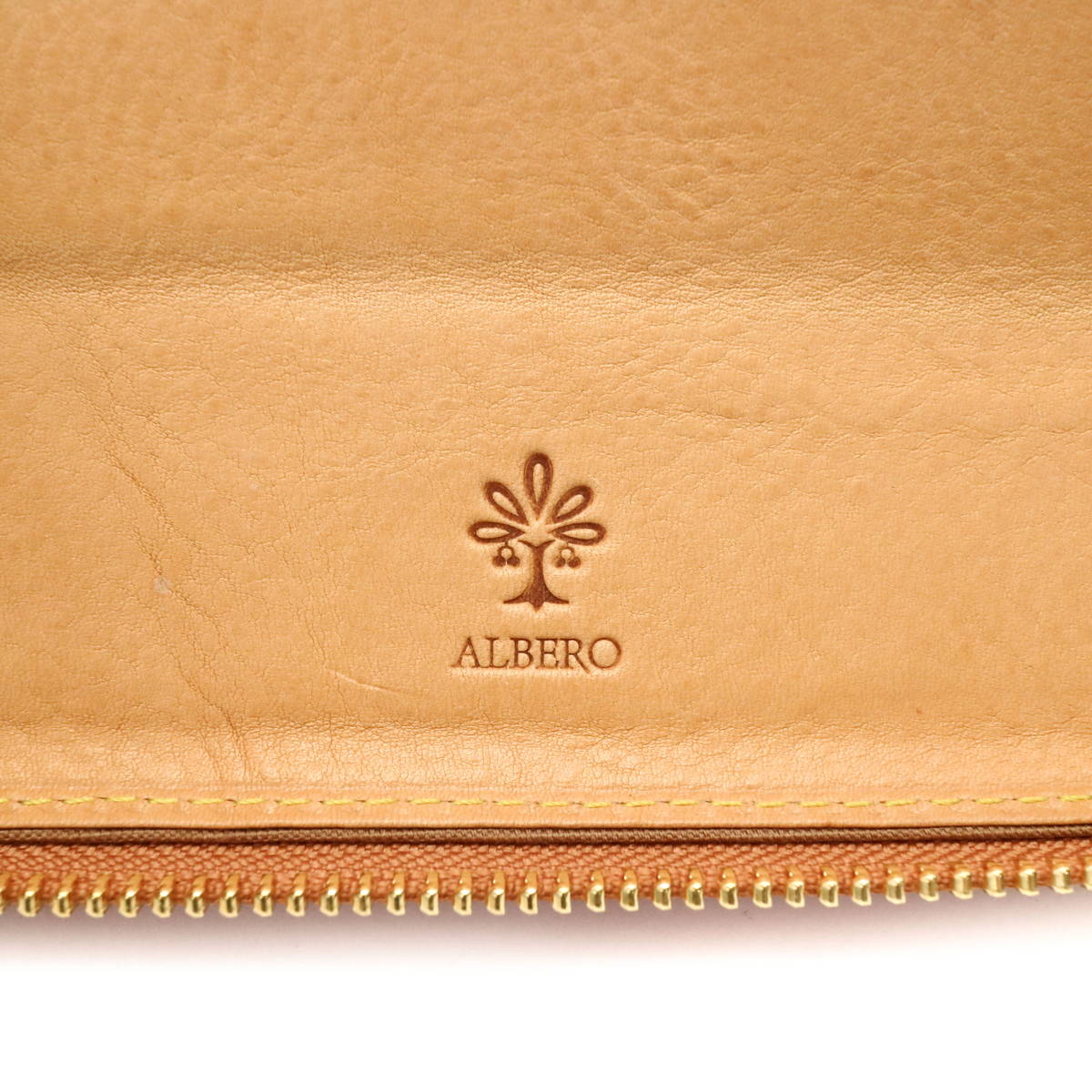 ALBERO アルベロ NATURE ナチュレ L字ファスナー長財布 5372