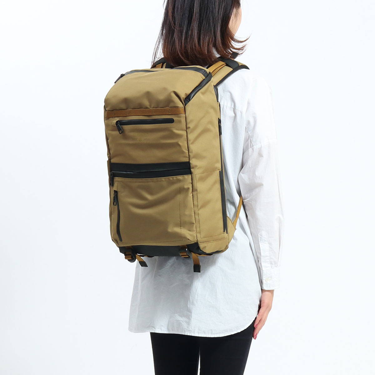 AS2OV アッソブ WATER PROOF CORDURA 305D ROUND ZIP BACKPACK 34L ...
