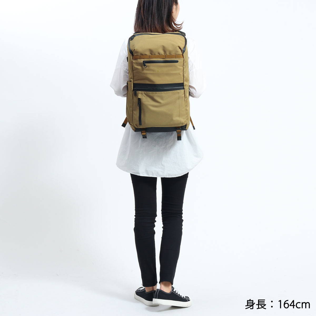 AS2OV アッソブ WATER PROOF CORDURA 305D ROUND ZIP BACKPACK 34L 