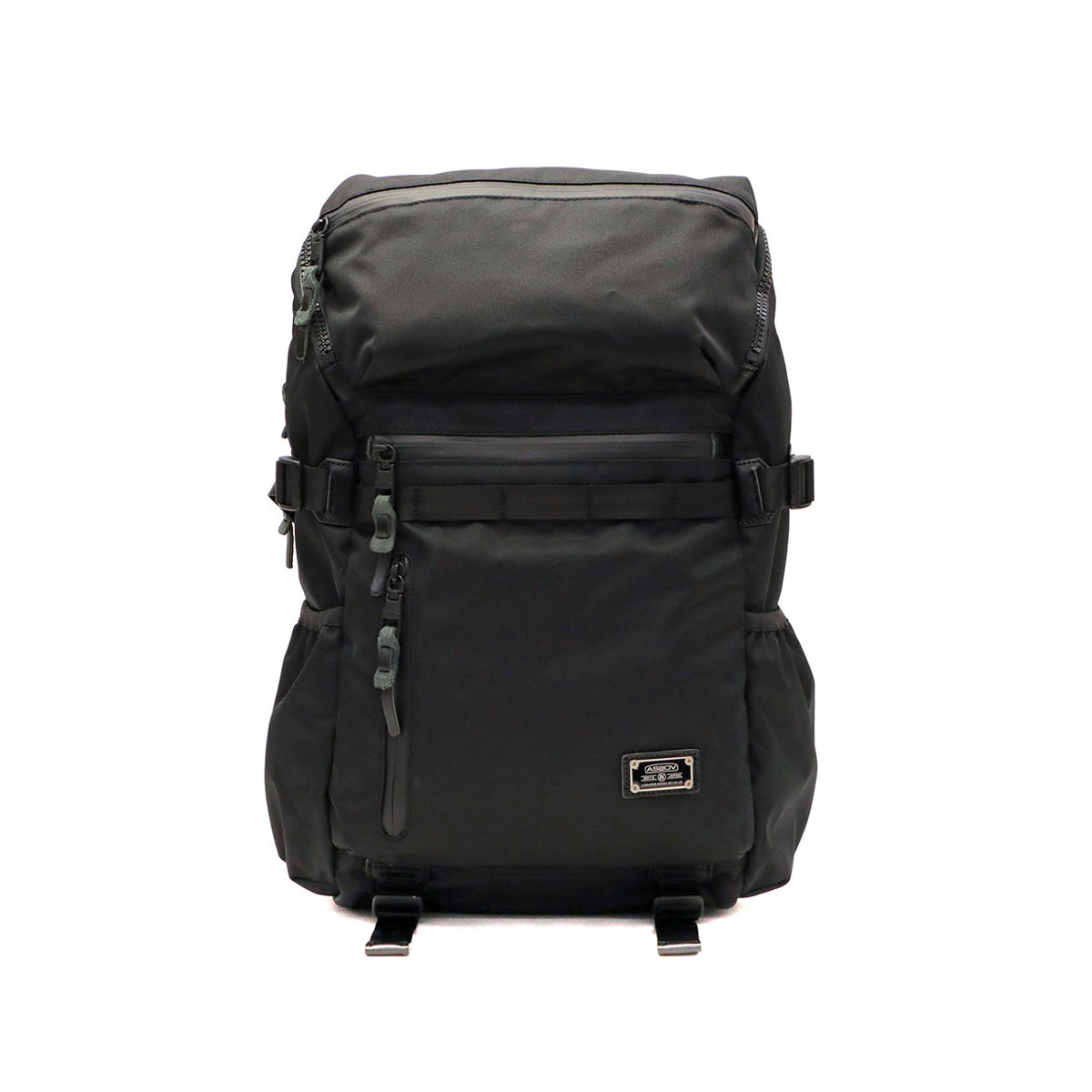 AS2OV アッソブ CORDURA DOBBY 305D ROUND ZIP BACK PACK 061418