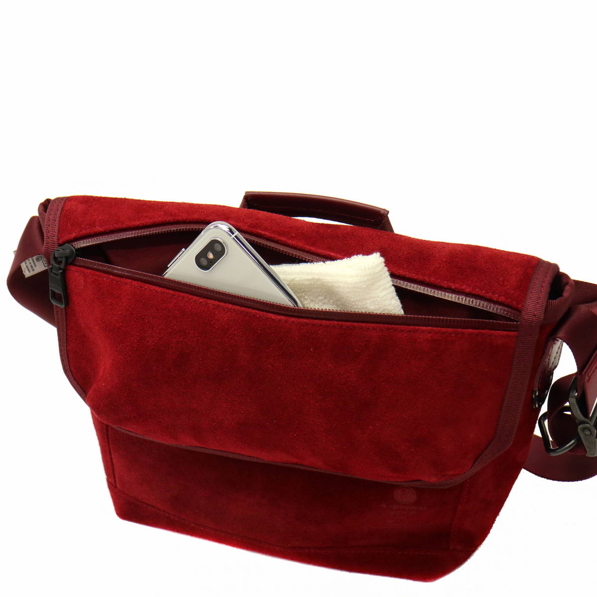 AS2OV アッソブ WATER PROOF SUEDE MESSENGER BAG 091755｜【正規販売