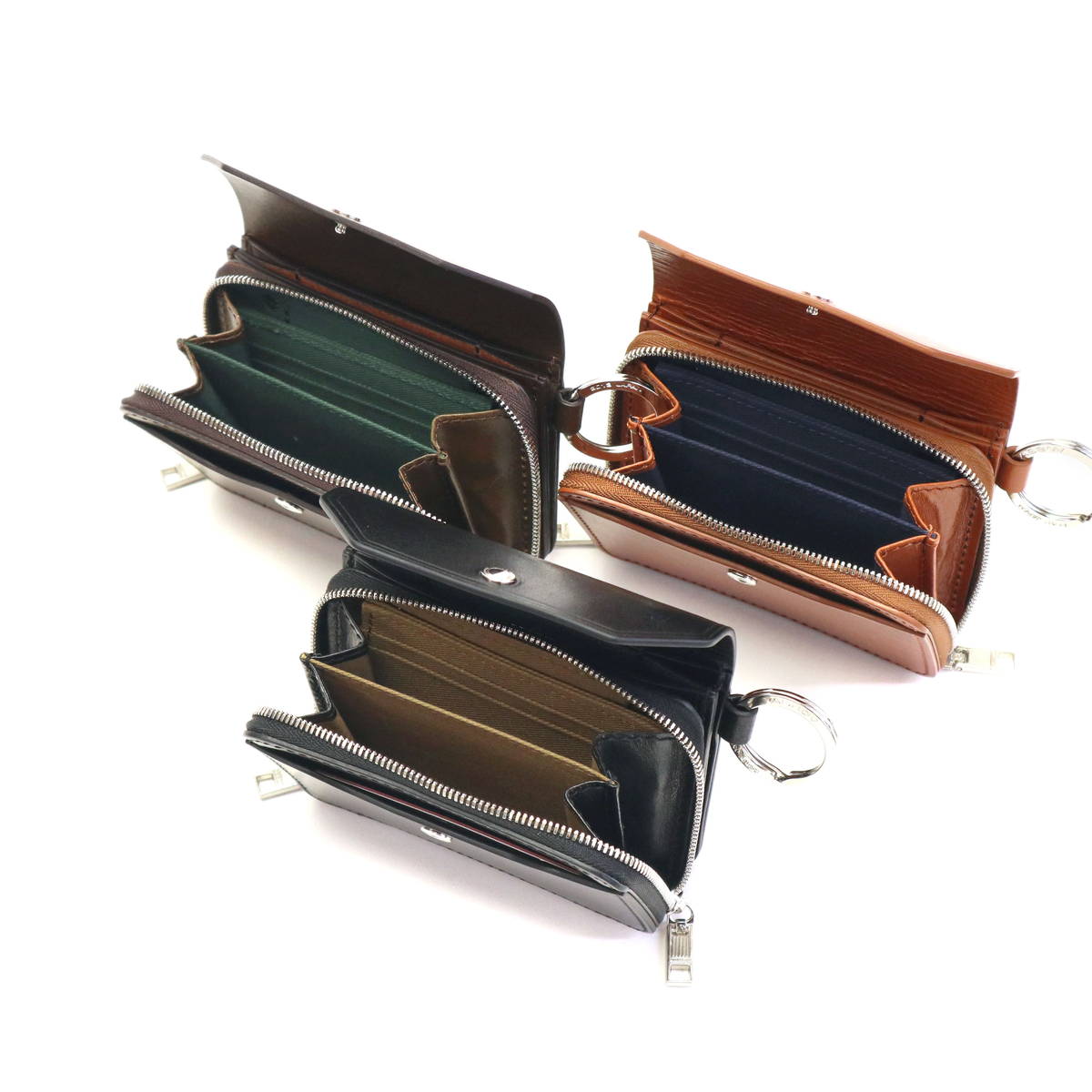 AS2OV アッソブ OILED ANTIEQUE LEATHER SHORT WALLET 041901｜【正規