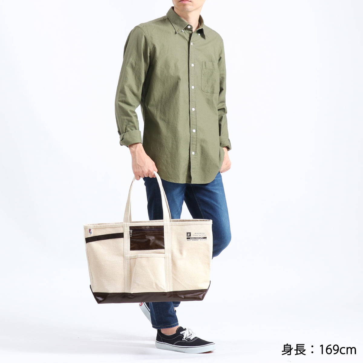 AS2OV アッソブ ALBERTON CANVAS TOTE 181902｜【正規販売店】カバン