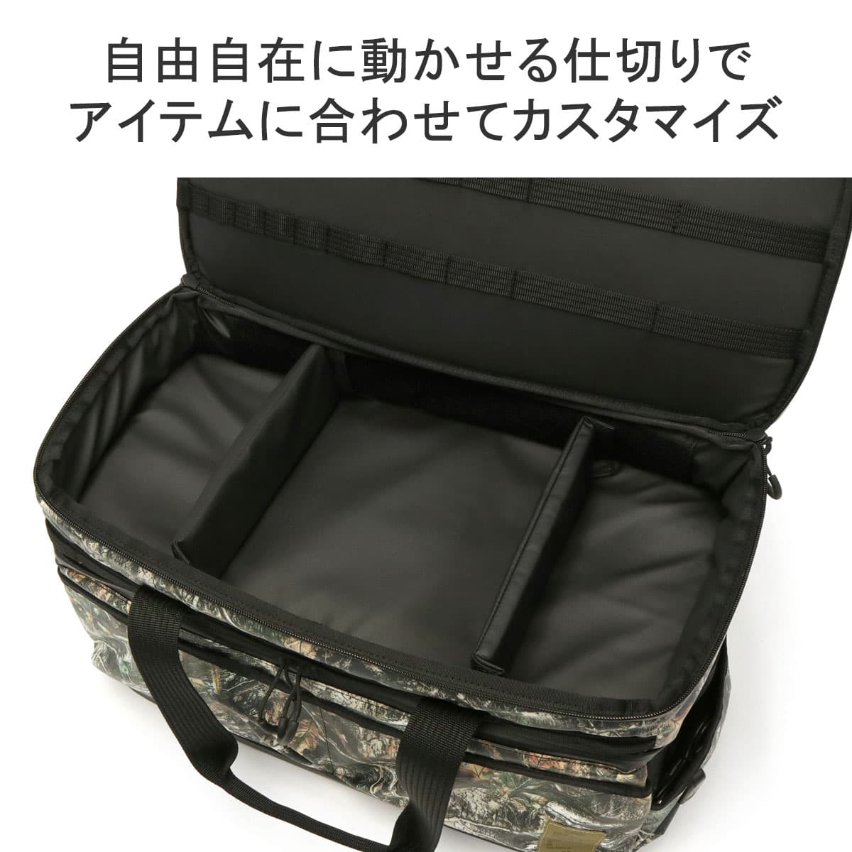 AS2OV アッソブ ORIGINAL CAMO POLYCA SERIES 2ROOM CONTAINER CAMO