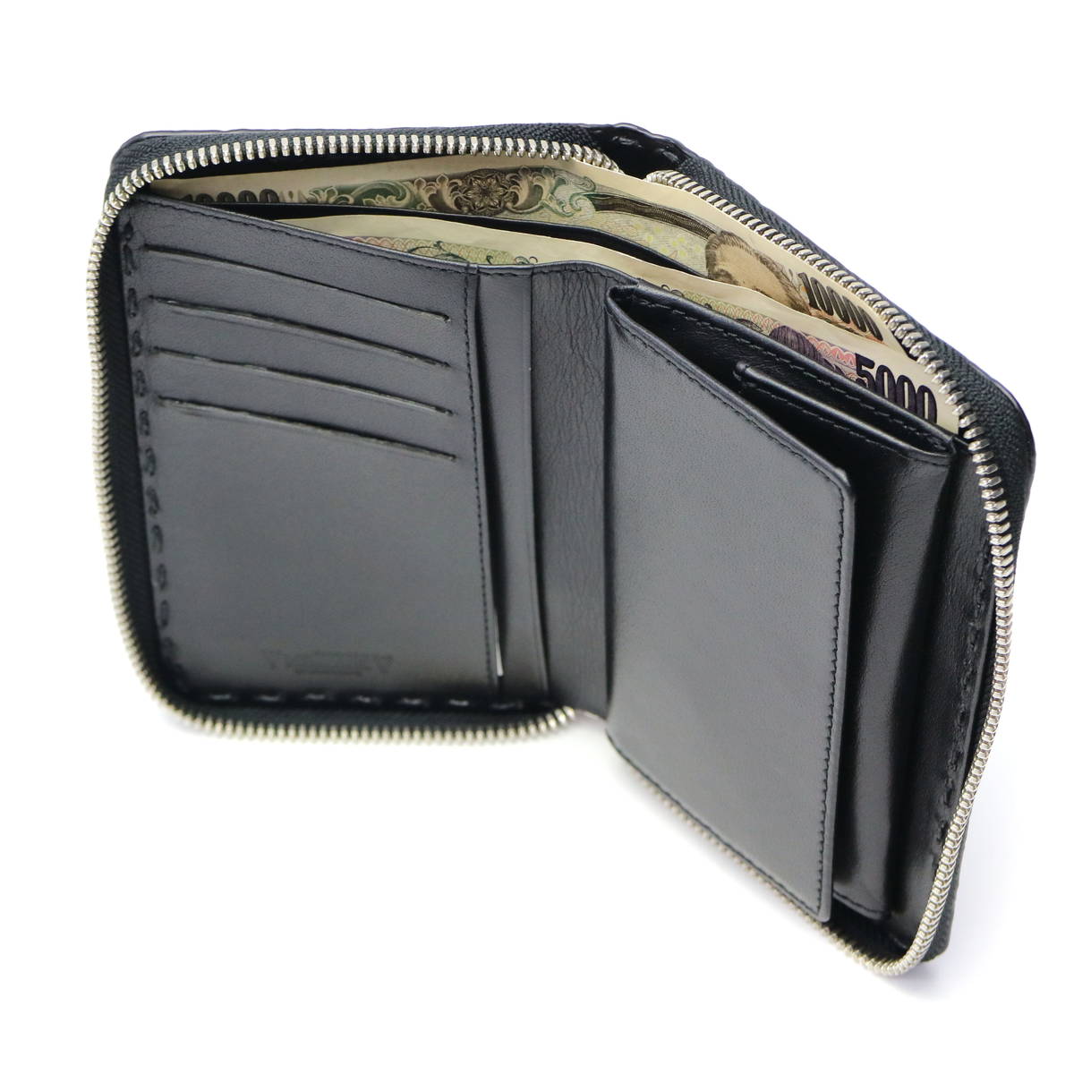 新品★便利でクール　L.E.D.BITES　バインダー型財布横23×縦14×マチ3cm