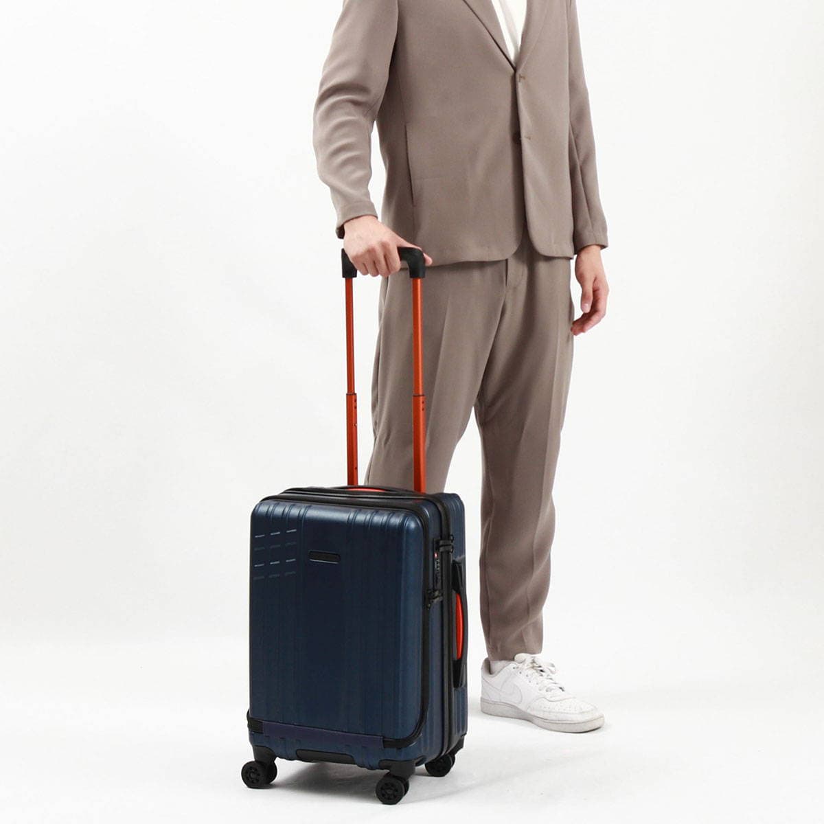 BEAMS DESIGN ビームスデザイン ORIGINAL SUITCASE FRONT OPEN STYLE 