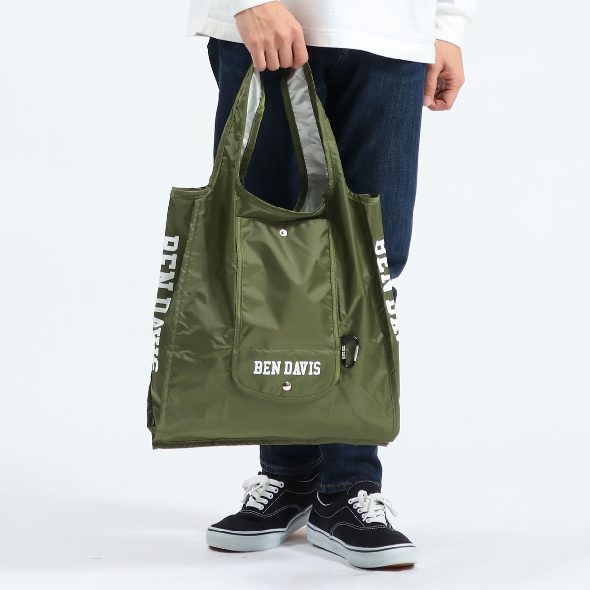 メール便で送料無料】BEN DAVIS ベンデイビス Eco bag エコバッグ BDW