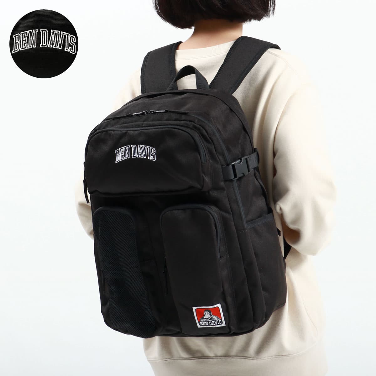 BEN DAVIS ベンデイビス W-MESH DAYPACK リュック 27L BDW-8238