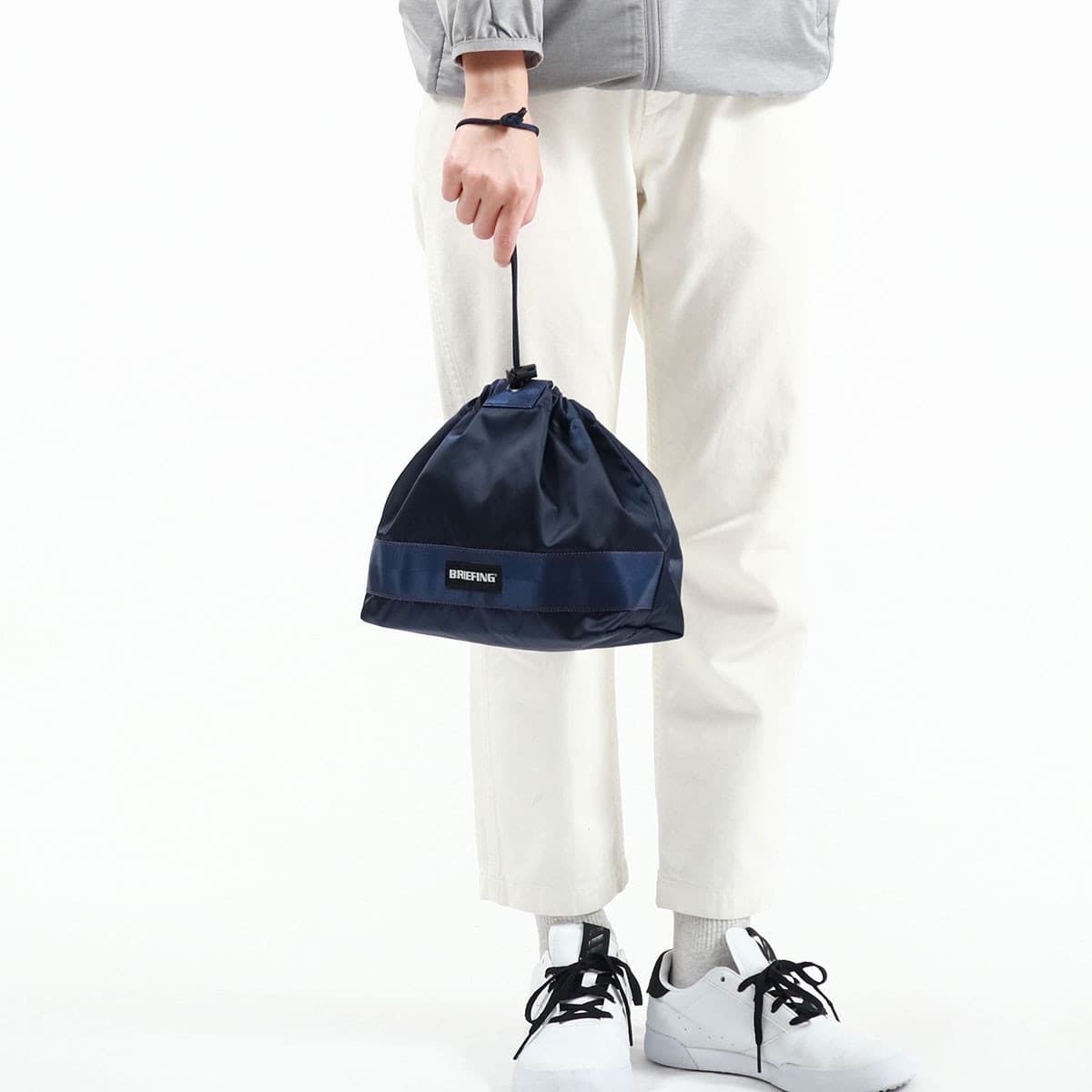 日本正規品】BRIEFING GOLF ブリーフィング ゴルフ DRAWSTRING POUCH S