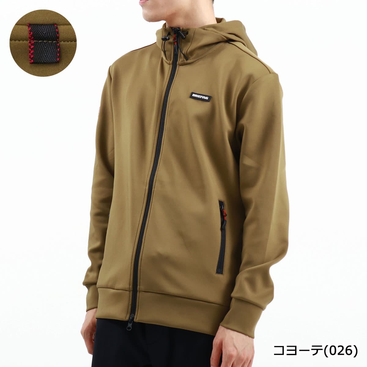 日本正規品】 BRIEFING GOLF ブリーフィング ゴルフ MENS 3D LOGO PARKA ゴルフウェア BBG223M11｜【正規 販売店】カバン・小物の専門店のギャレリアモール