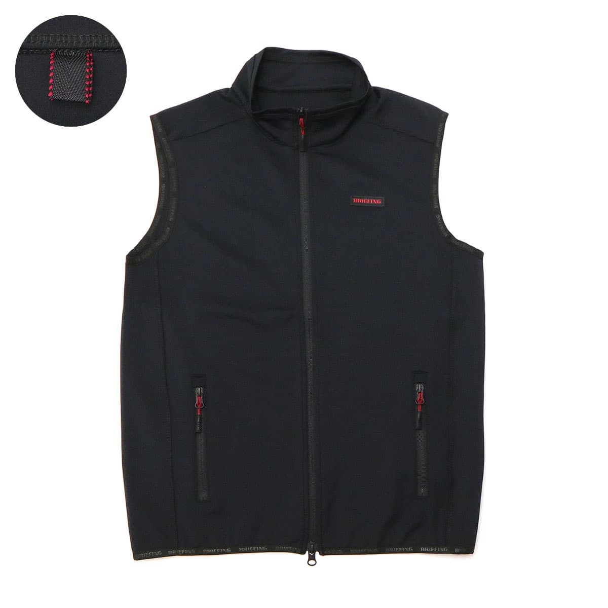 ブリーフィング MENS 3D LOGO VEST ブラック ベスト L-