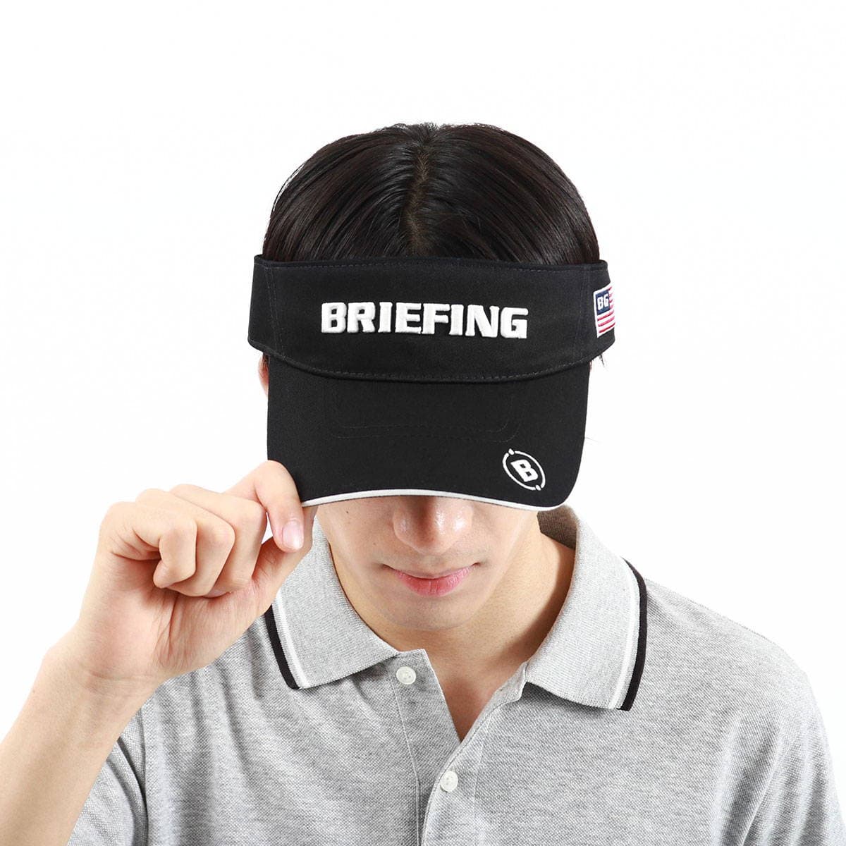 日本正規品】 BRIEFING GOLF ブリーフィング ゴルフ URBAN COLLECTION MENS BASIC VISOR サンバイザー  BRG223M57｜【正規販売店】カバン・小物の専門店のギャレリアモール