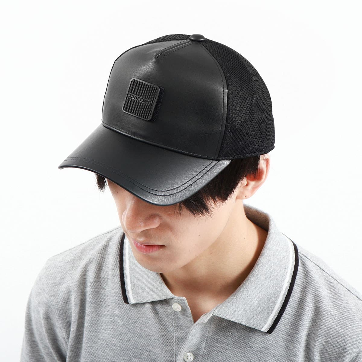 日本正規品】BRIEFING GOLF ブリーフィング ゴルフ SHADOW COLLECTION SH MENS LEATHER CAP ゴルフキャップ  BRG223M67｜【正規販売店】カバン・小物の専門店のギャレリアモール