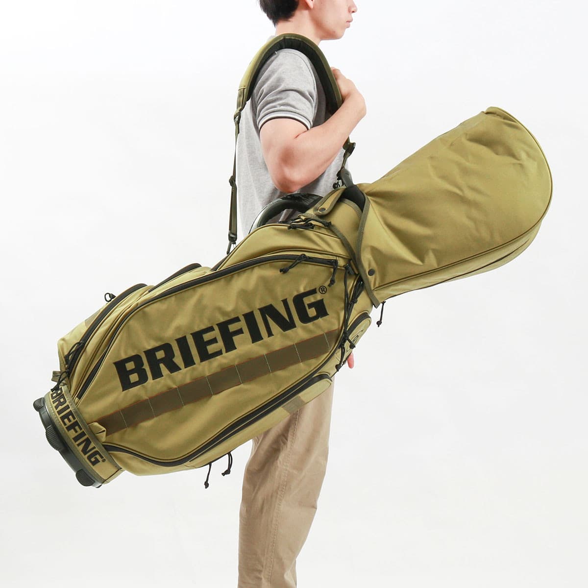 日本正規品】BRIEFING GOLF ブリーフィング ゴルフ KHAKI COLLECTION