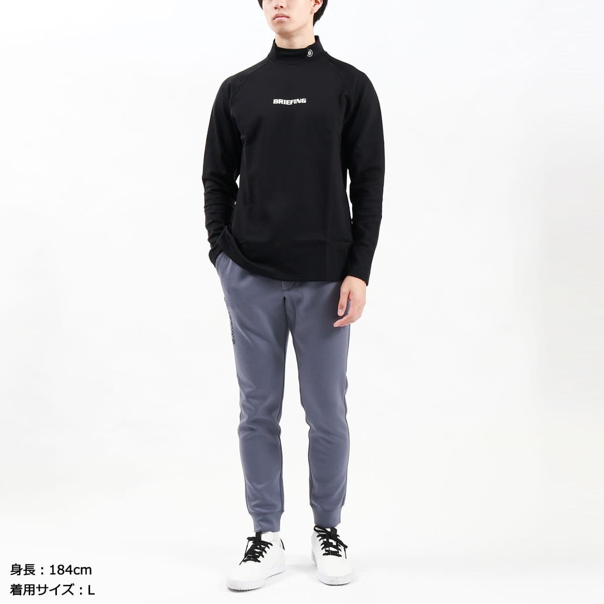 日本正規品】BRIEFING GOLF ブリーフィング ゴルフ MS WARM LS HIGH