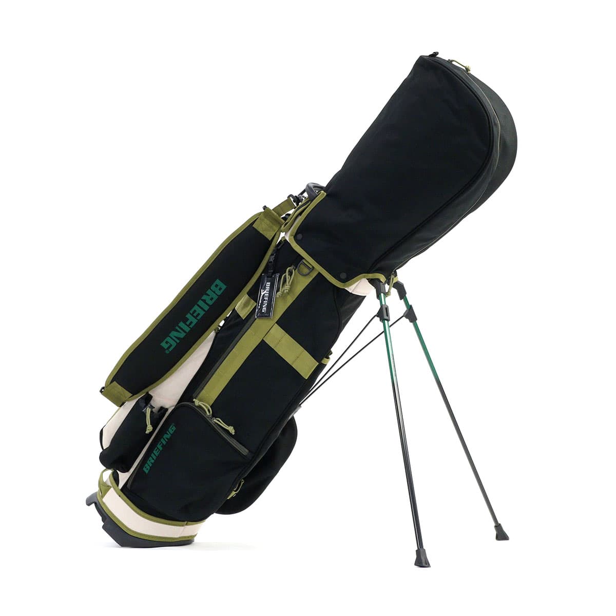 日本正規品】BRIEFING GOLF ブリーフィング ゴルフ WOODLAND SERIES CR-8 #02 キャディバッグ  BRG241D26｜【正規販売店】カバン・小物の専門店のギャレリアモール