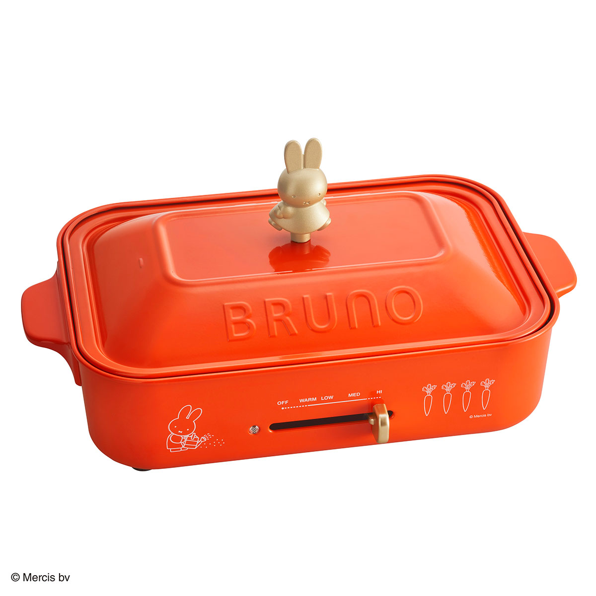 正規取扱店】BRUNO ブルーノ miffy コンパクトホットプレート BOE087