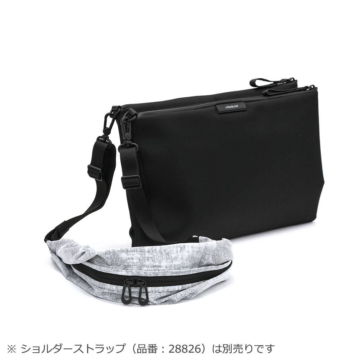 日本正規品】Cote&Ciel コートエシエル Sliva Sleek Nylon Black PC 