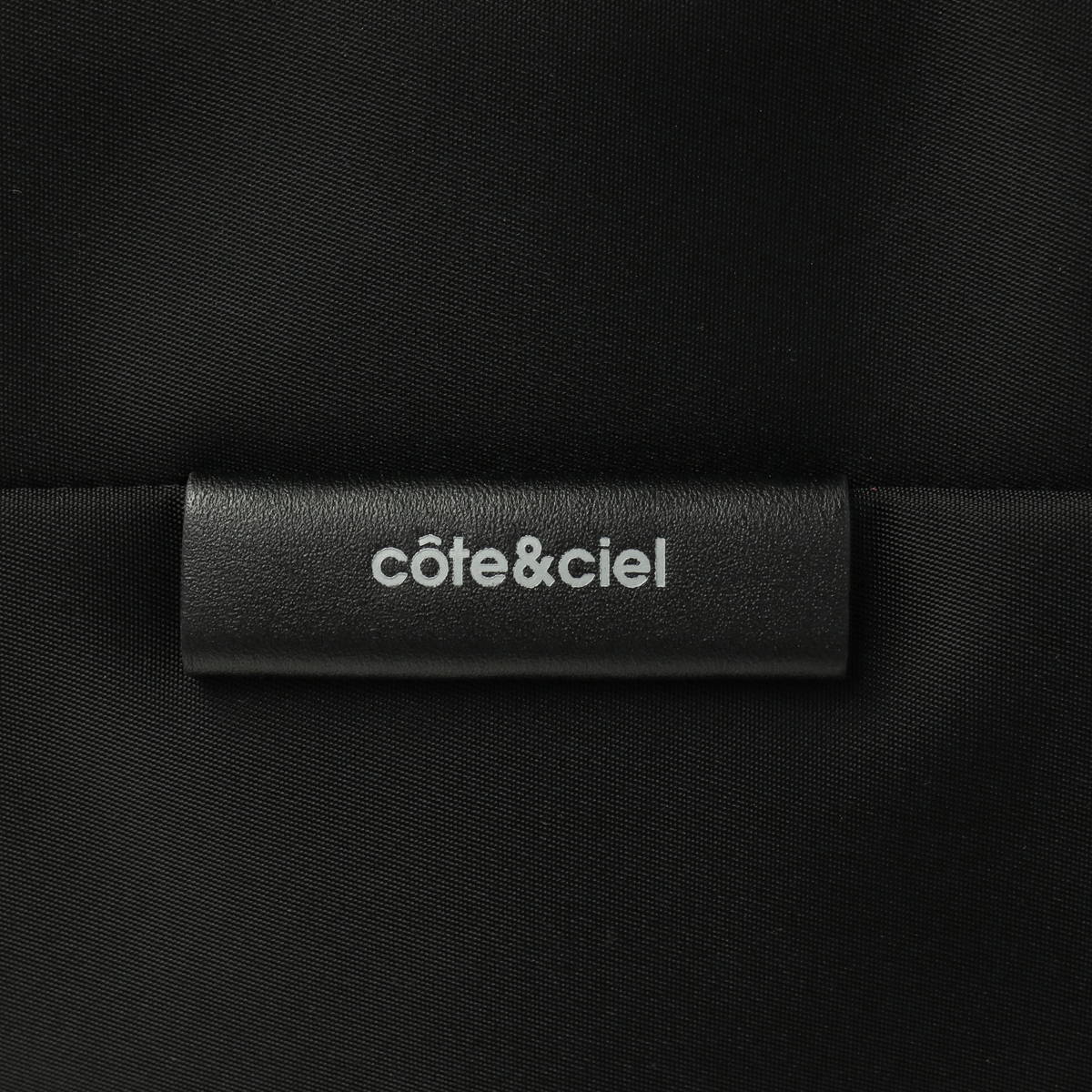 日本正規品】Cote&Ciel コートエシエル Salm Sleek Nylon Black トート 