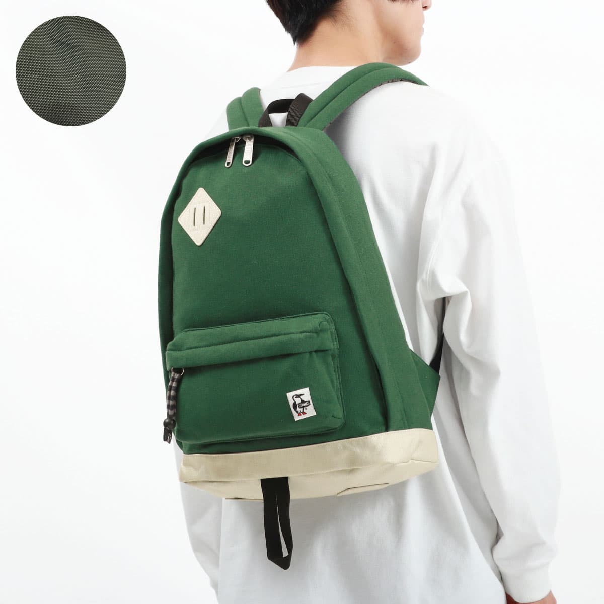 日本正規品】CHUMS チャムス Classic Day Pack Sweat Nylon リュック