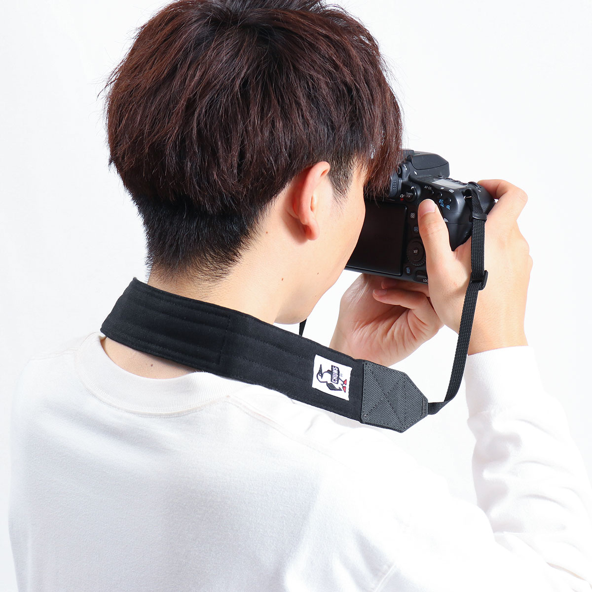 海外限定】 日本正規品 チャムス カメラストラップ CHUMS カメラストラップ5.0スウェットナイロン 一眼レフ CH60-2670 