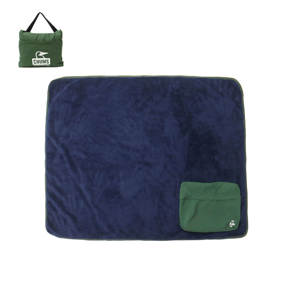 日本正規品】CHUMS チャムス Elmo Fleece Packable Blanket