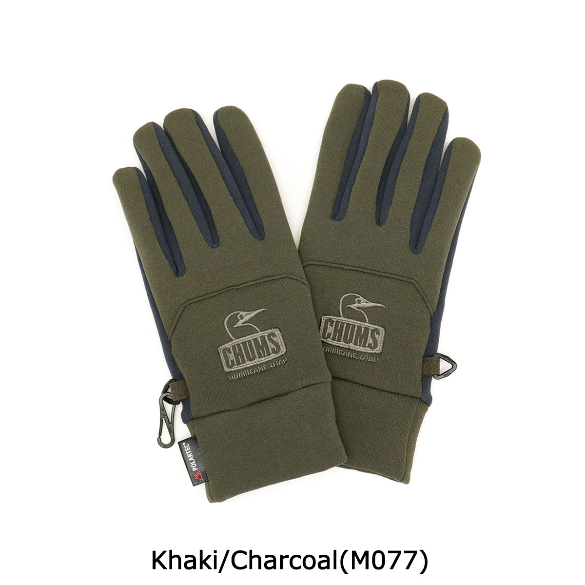 【日本正規品】CHUMS チャムス Polartec Power Stretch Glove グローブ CH09-1165