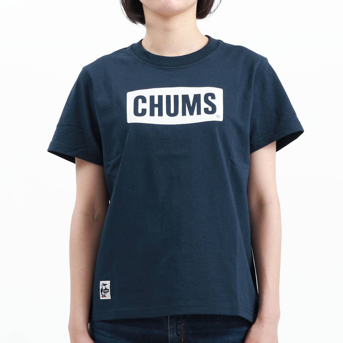 日本正規品 Chums チャムス Chums Logo T Shirt Tシャツ Ch11 13 正規販売店 カバン 小物の専門店のギャレリアモール