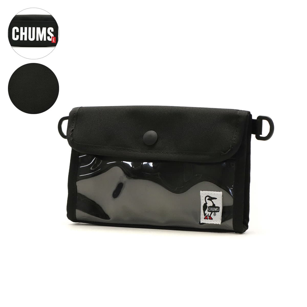 メール便で送料無料】【日本正規品】CHUMS チャムス Recycle CHUMS Clear Case M ポーチ  CH60-3293｜【正規販売店】カバン・小物の専門店のギャレリアモール