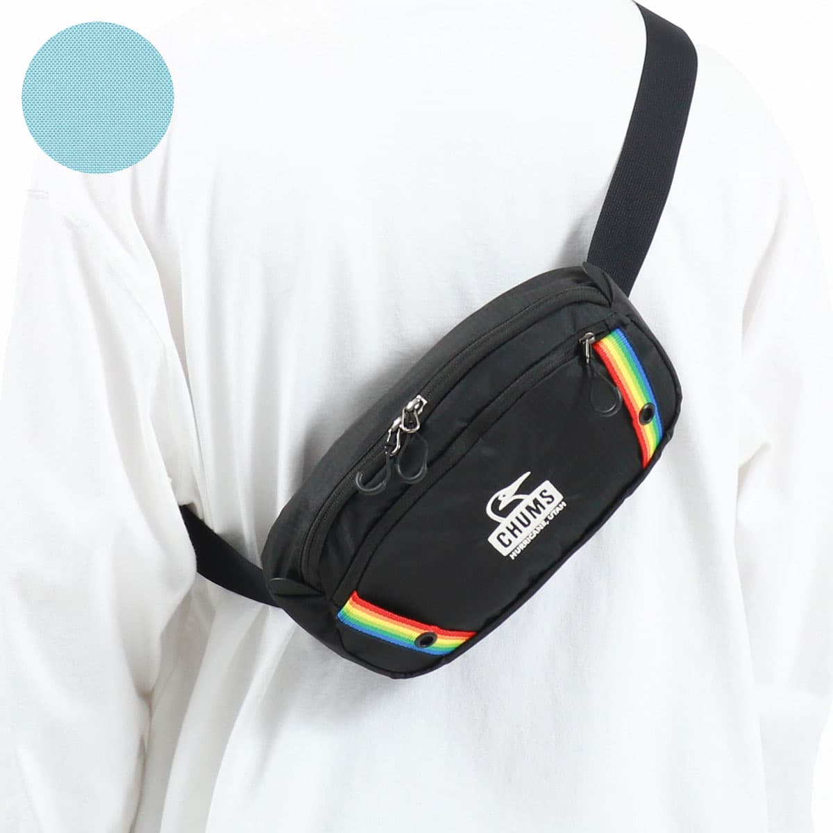 日本正規品】CHUMS チャムス Spring Dale Compact Waist Pack ボディ