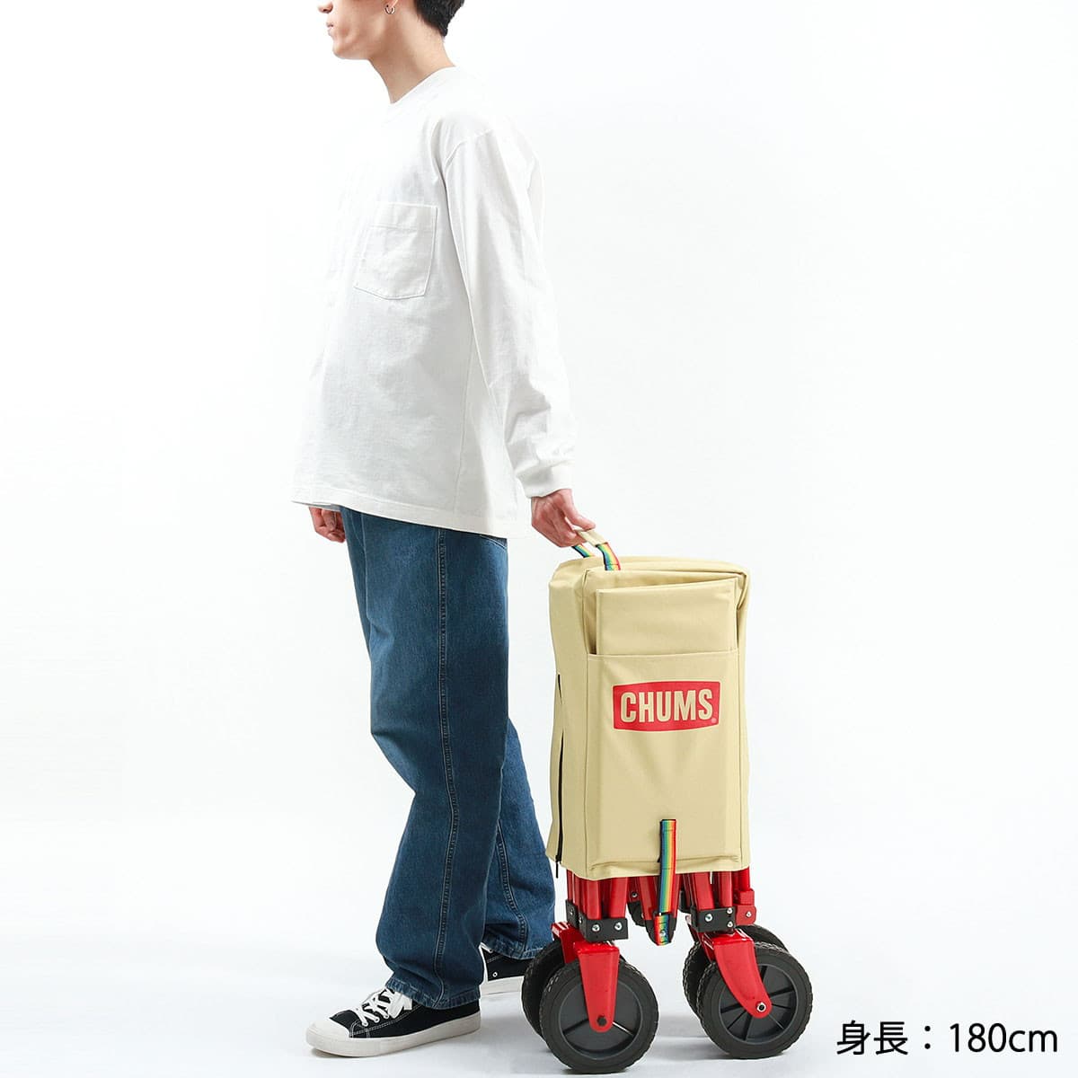 日本正規品】CHUMS チャムス CHUMS Folding Wagon アウトドアワゴン