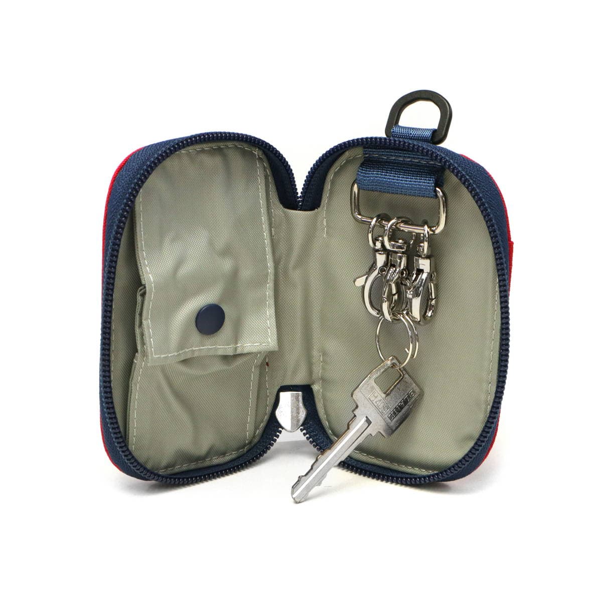 【日本正規品】CHUMS チャムス Recycle Oval Key Zip Case キーケース CH60-3580