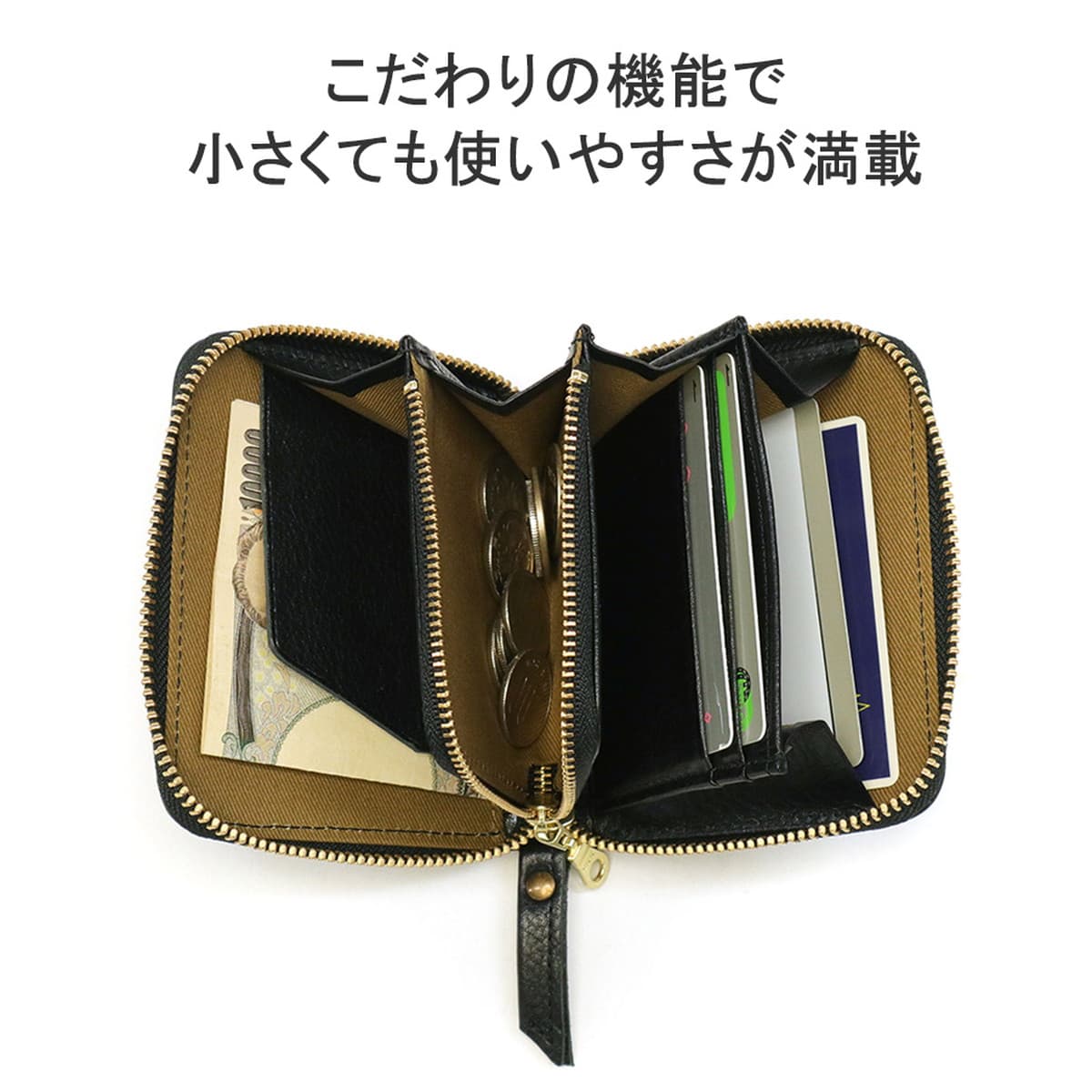 CLEDRAN クレドラン TOUR WALLET トゥール 二つ折り財布 CL-3269