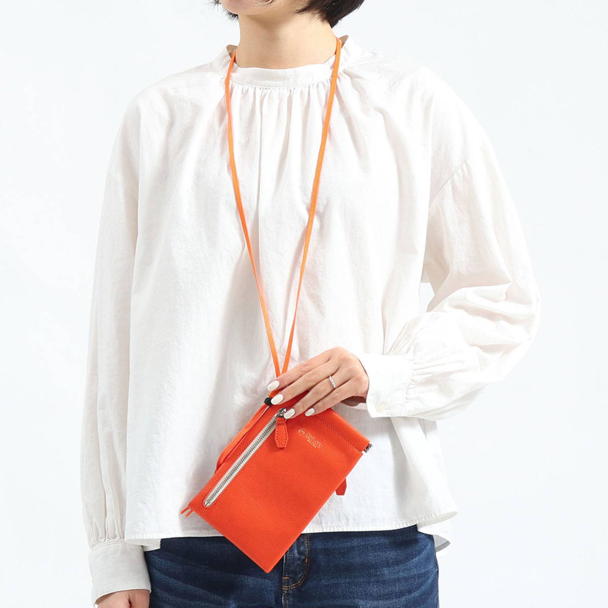 com-ono コモノ Slim Series slim neck wallet ネックウォレット SLIM