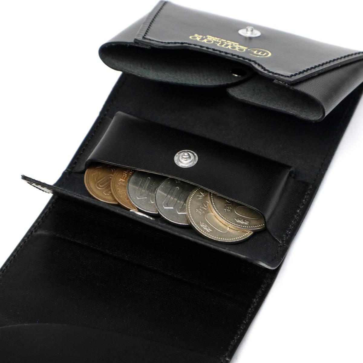 com-ono コモノ Slim Series smart fold wallet 二つ折り財布 SLIM