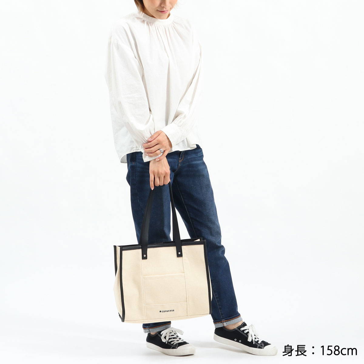 CONVERSE コンバース CANVAS BOX TOTE BAG トートバッグ 14740500