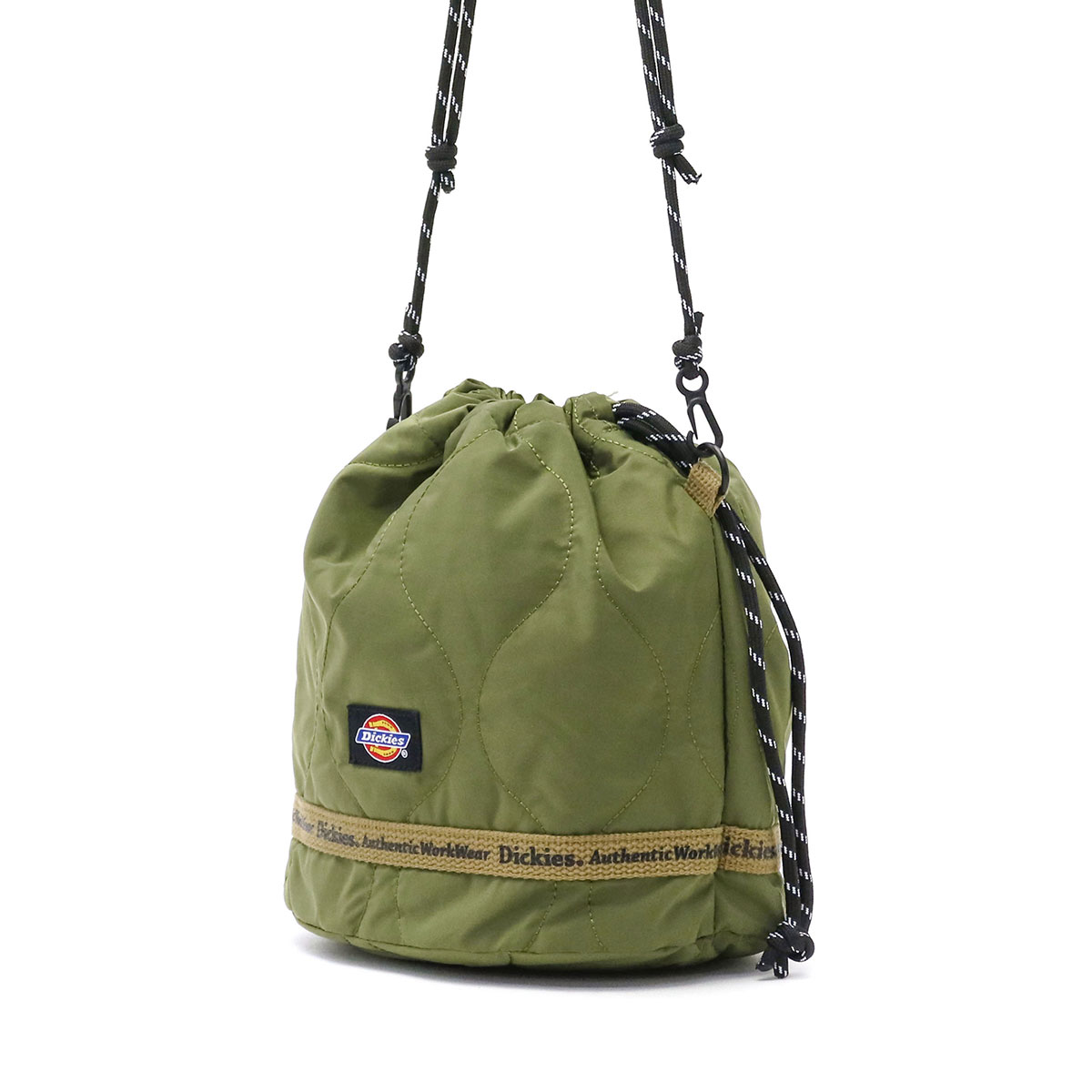 セール50％OFF】Dickies ディッキーズ WAVE QUILTING DRAWSTRING BAG